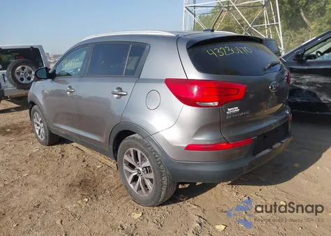 2016 Kia Sportage Lx из США, поврежденный, VIN KNDPBCAC6G7814979